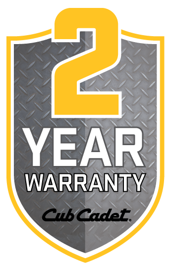 2 Year Cub Cadet Product Warranty Badge 
